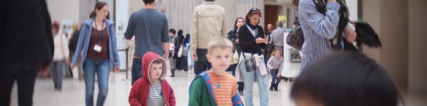 Children at the British Museum. Photo by Bjorn Glesenbauer